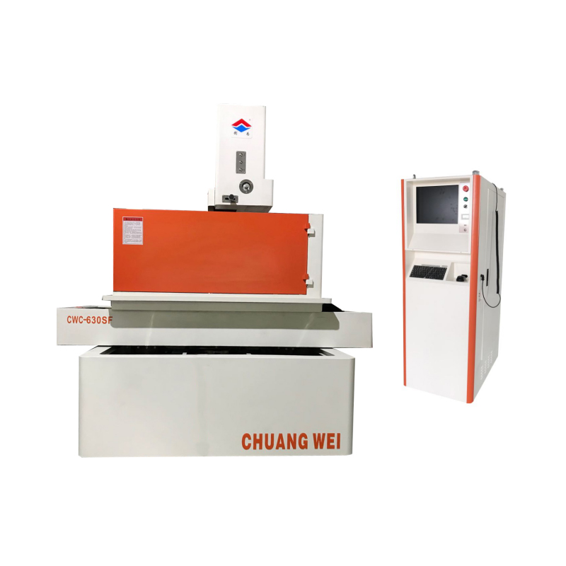 DK7763 T-type servo Fleksibel hurtig-respons CNC Wire EDM Medium-Hastighedskæremaskine